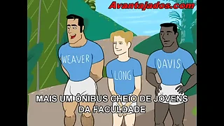 Desenho Porno Gay Putinhos no Sexo Grupal